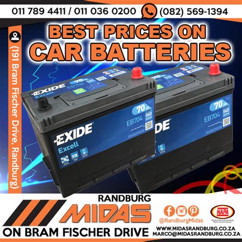 midas battery prices|Car Battery Replacement, Battery Testing, Starting & Charging.